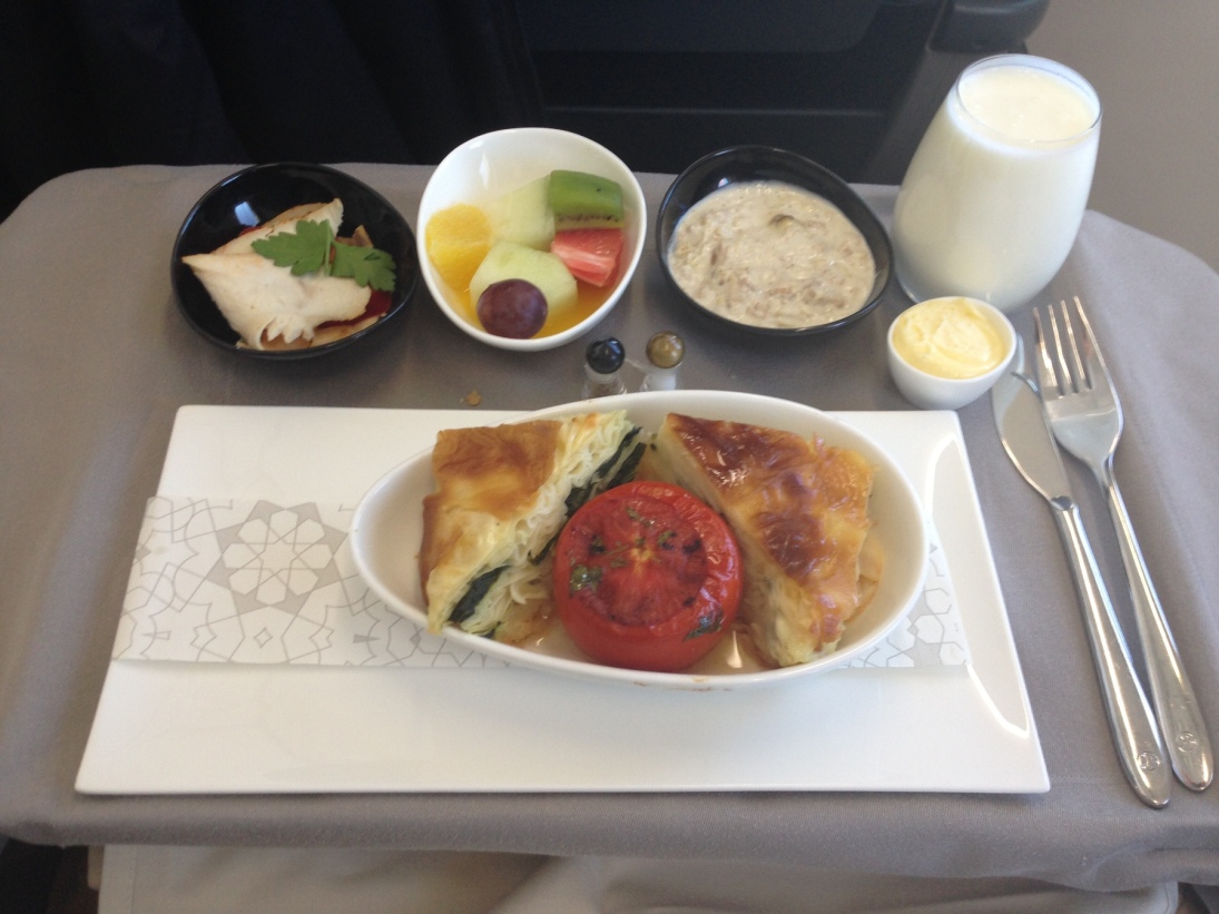 Turkish Airlines Inflight Food Istanbul Belgrade Havayolu 101