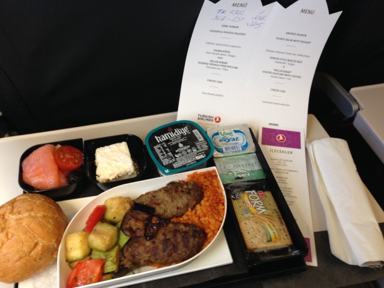 Turkish Airlines Inflight Food Istanbul Bologna Havayolu 101