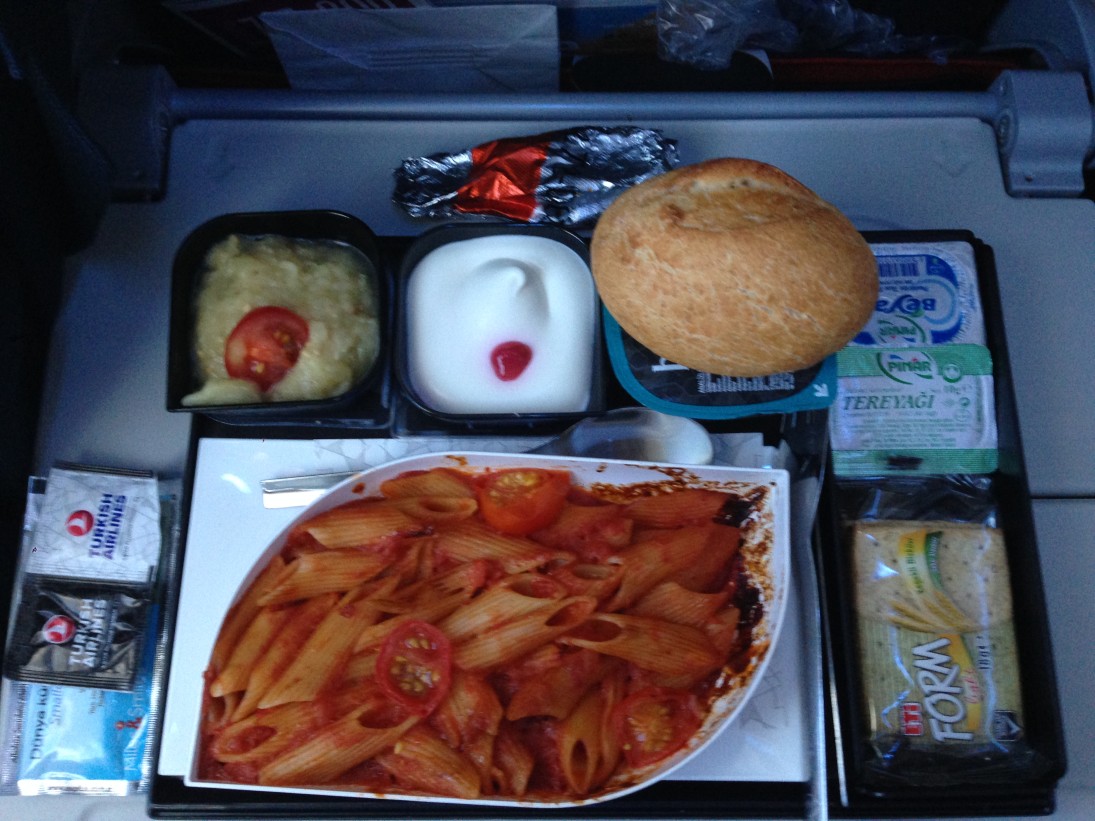 Turkish Airlines Inflight Food Dublin Istanbul Havayolu 101