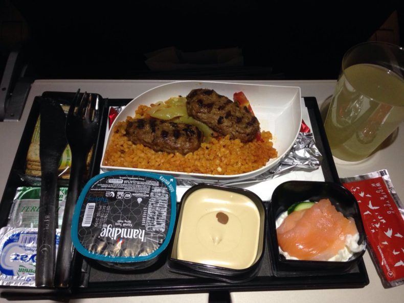 Turkish Airlines Inflight Meal (Istanbul-Zurich) - Havayolu 101