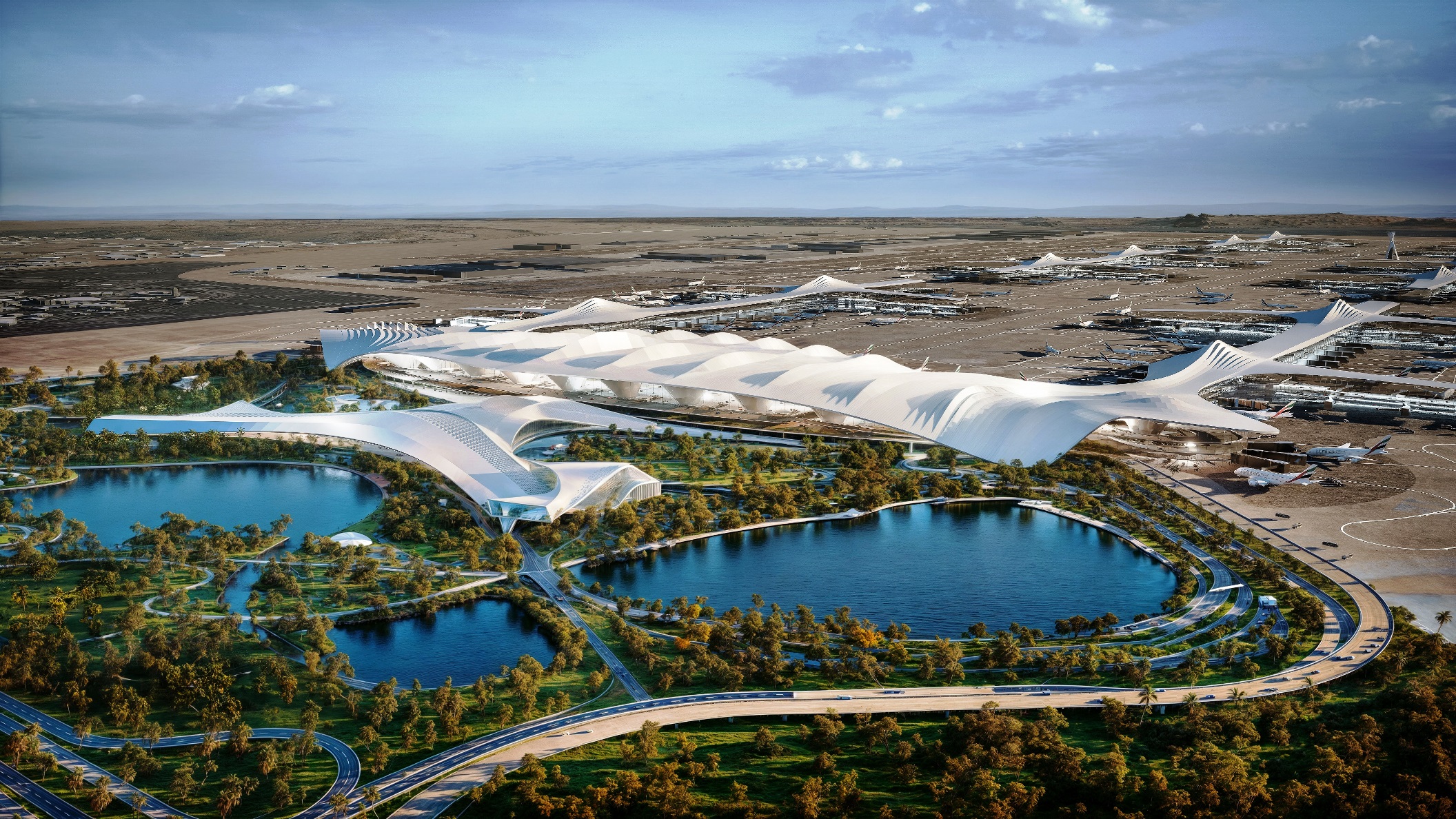 Dubai El Maktum Havalimanı Büyüme Projesi Yeniden Başlatıldı
