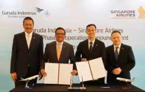 Garuda Indonesia ve Singapore Airlines