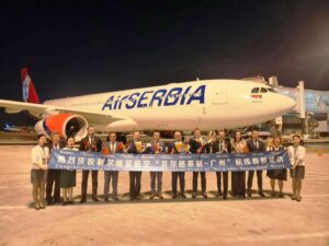 Air Serbia, Guangzhou - Belgrad uçuşlarına başladı (30 Eylül 2024)