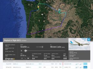 Boeing 777X Deneme Uçuşu (16 Ocak 2025)